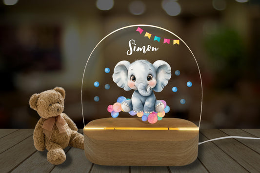 Nachtlicht Elefant bubble