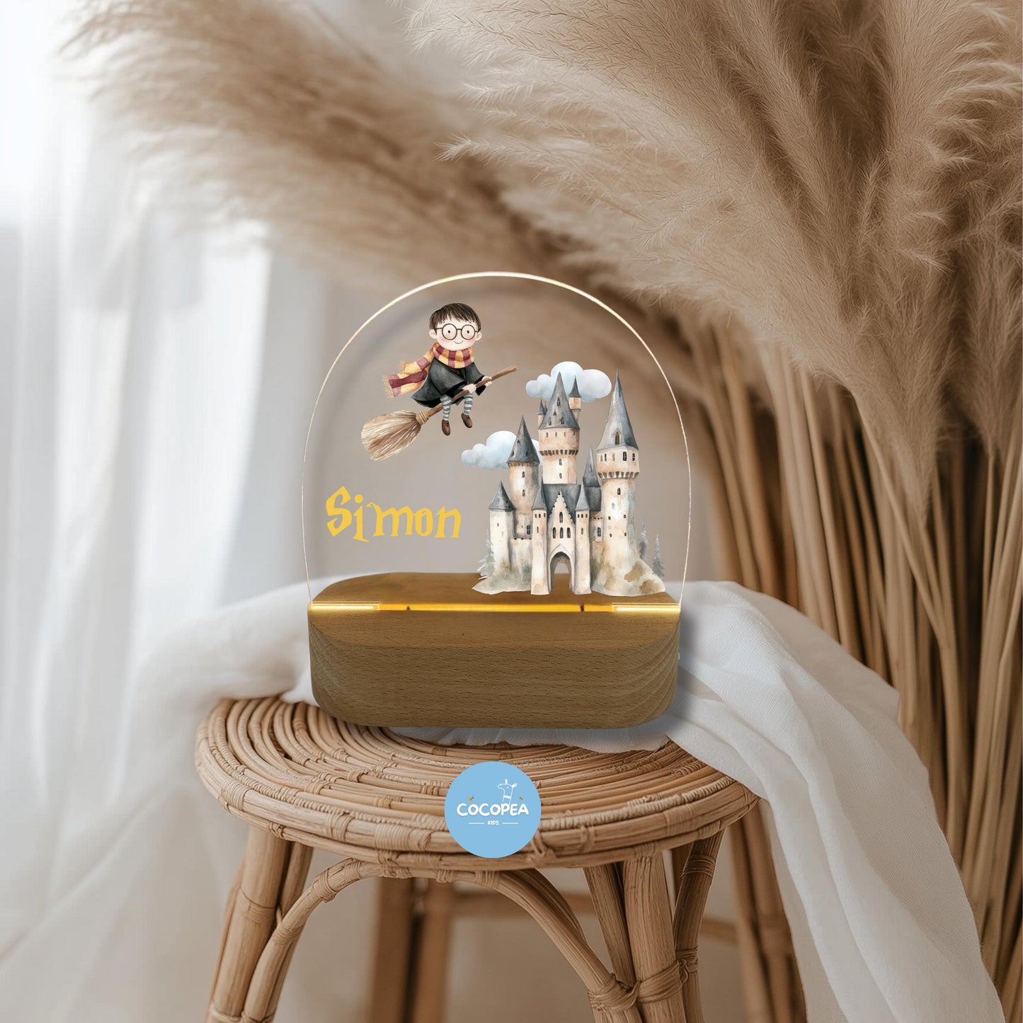 Nachtlicht Magischer Flug