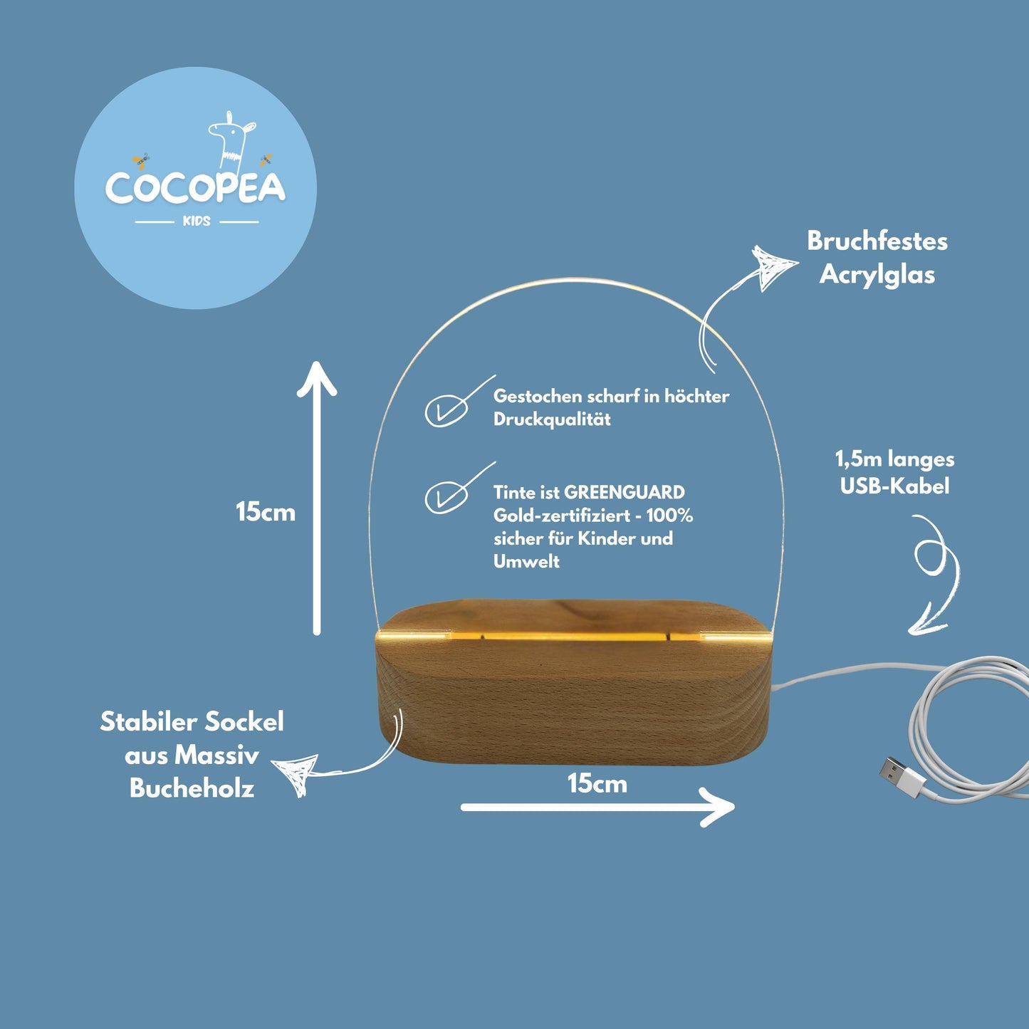 Nachtlicht Heaven Fox