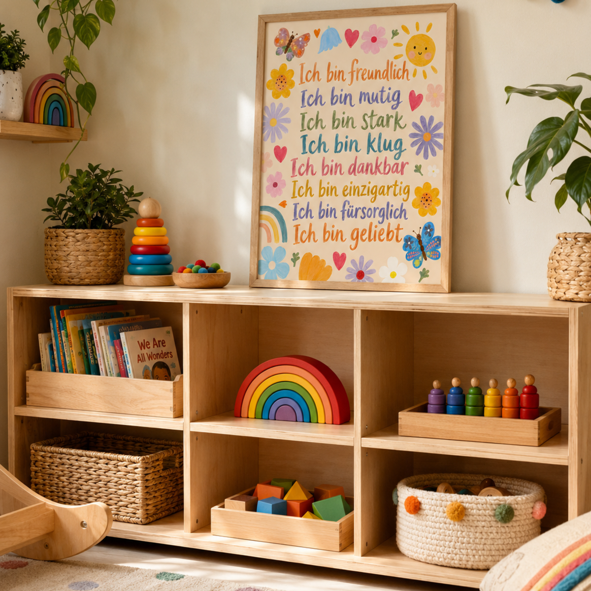Affirmation Poster Kinderzimmer