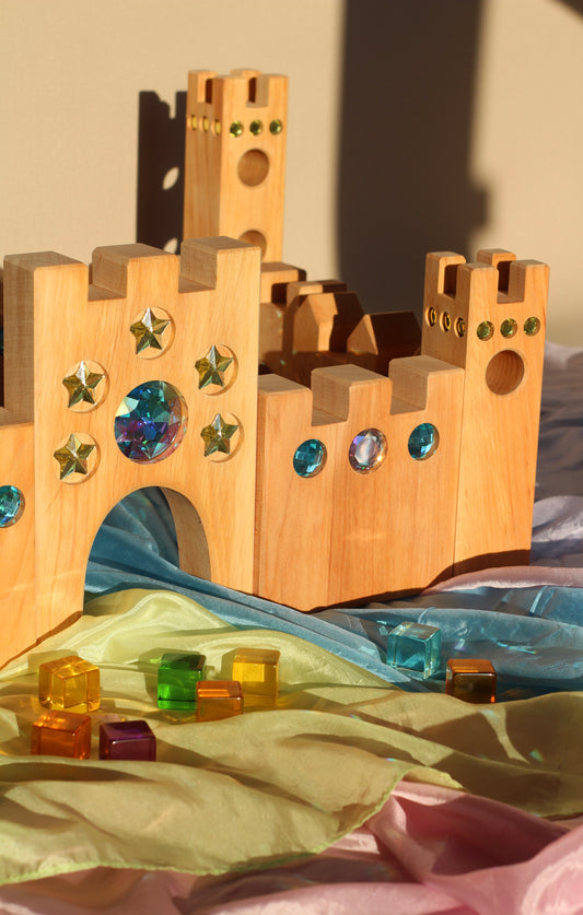 Bauspiel Kleines Märchenschloss 10 Teile