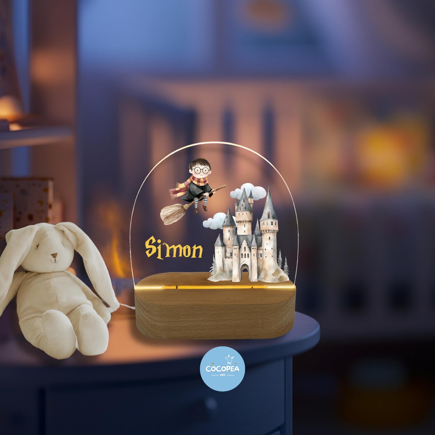 Nachtlicht Magischer Flug