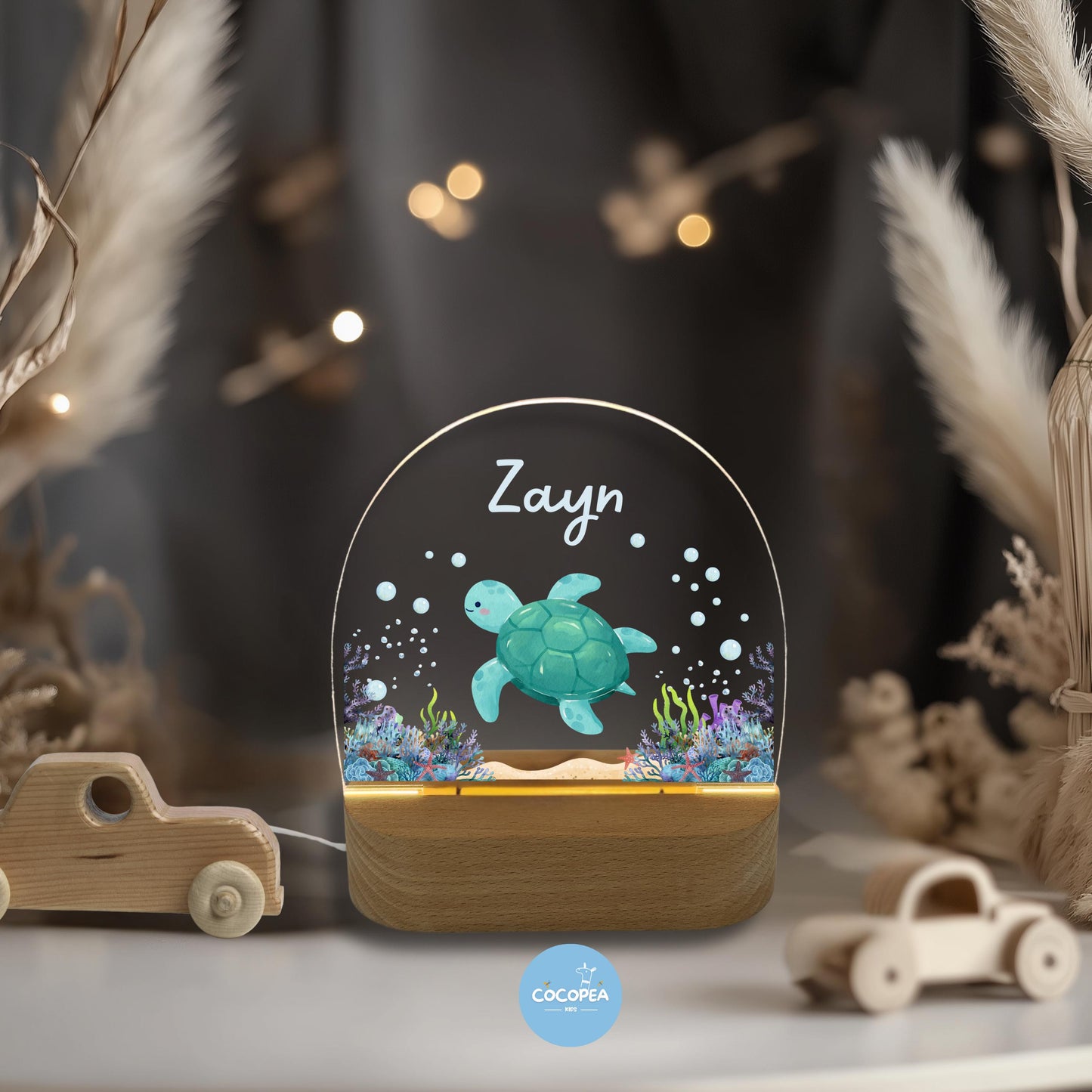 Nachtlicht Meerestraum Schildkröte