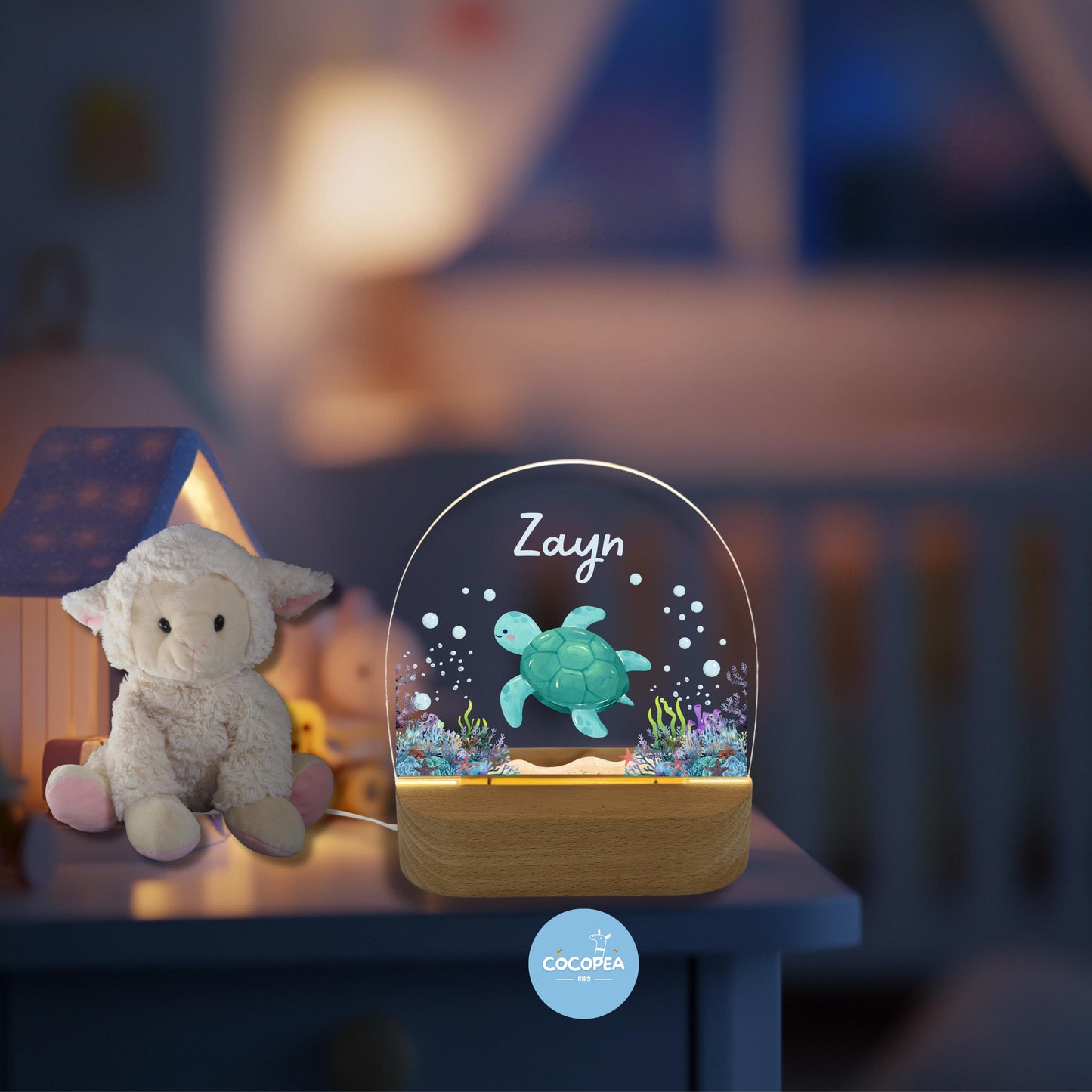 Nachtlicht Meerestraum Schildkröte
