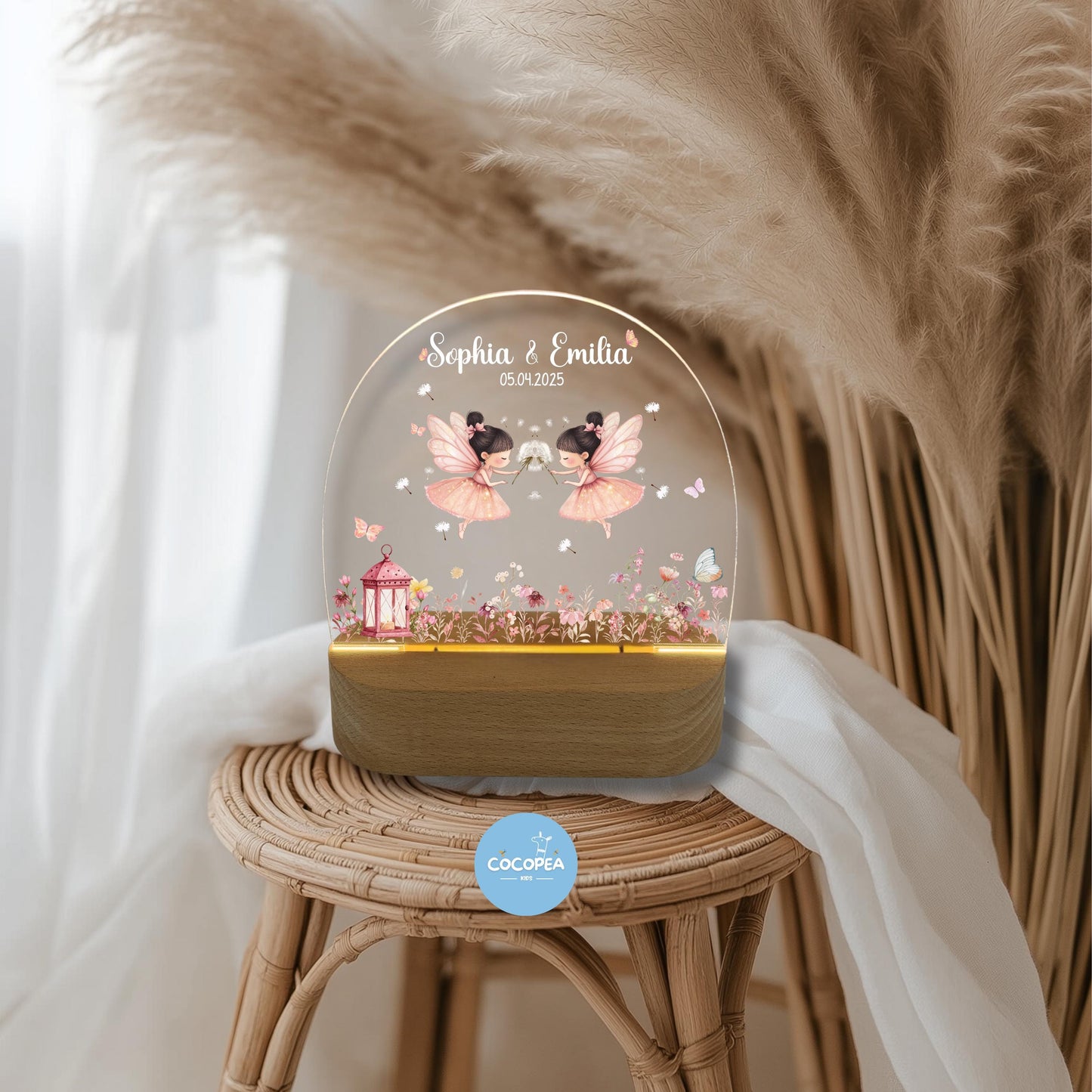 Nachtlicht Zwillinge Edition: Zauberhafte Feen