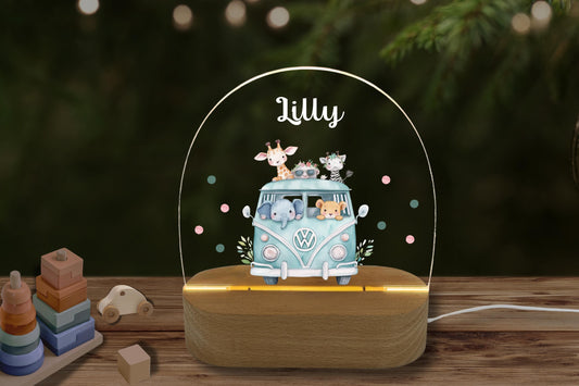 Nachtlicht Safari Wild Wheels