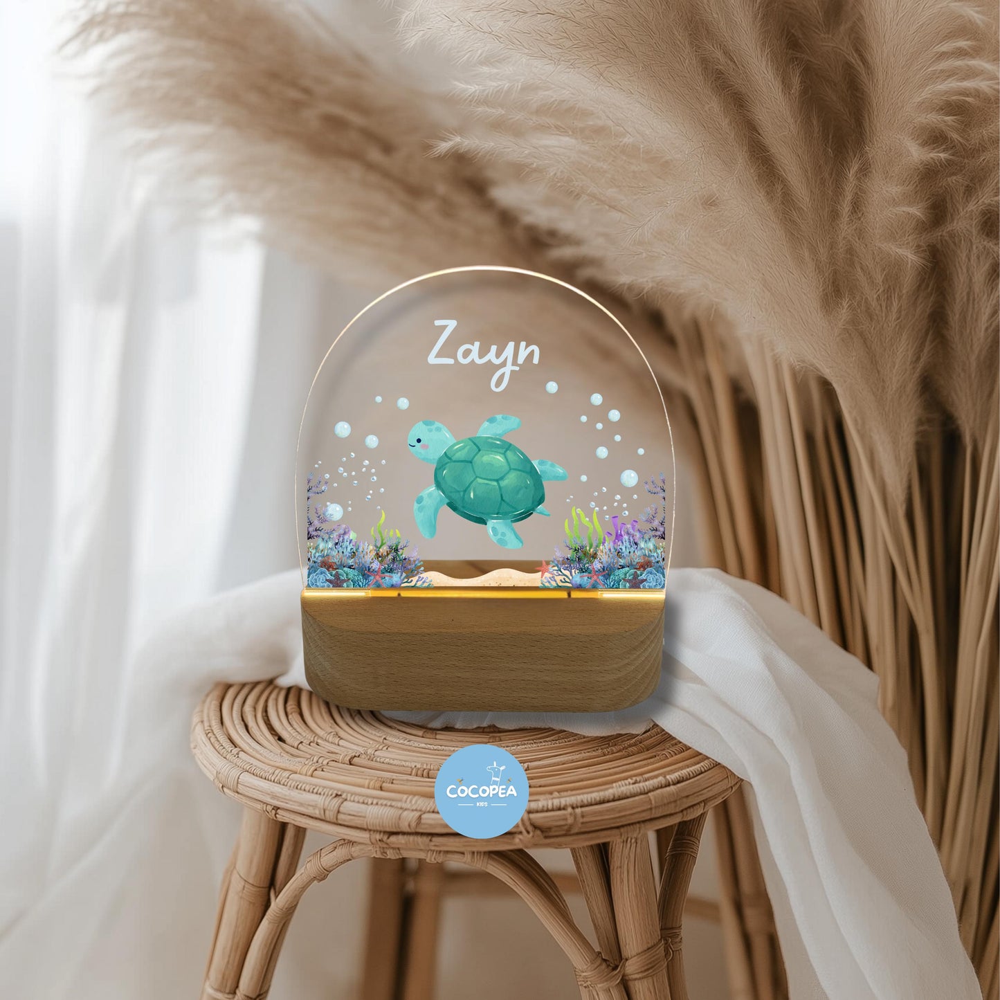 Nachtlicht Meerestraum Schildkröte