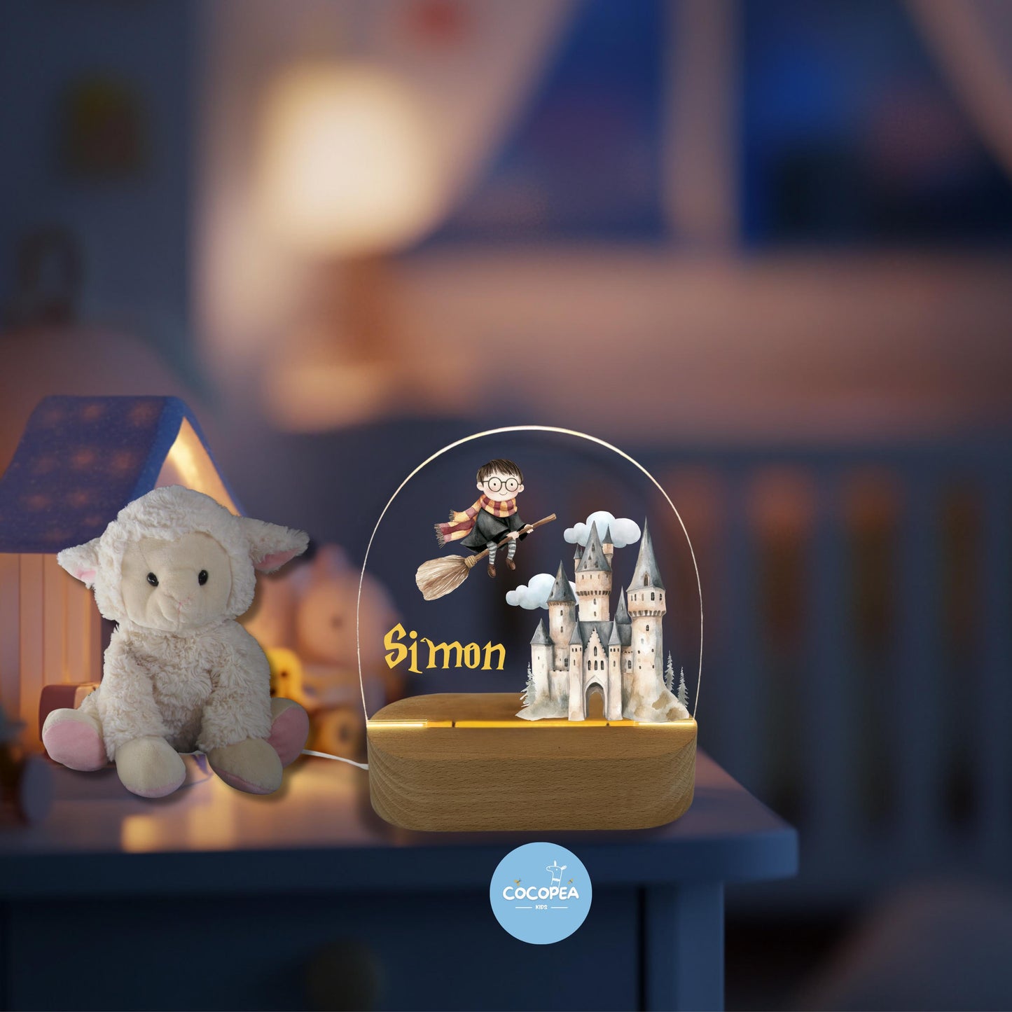 Nachtlicht Magischer Flug