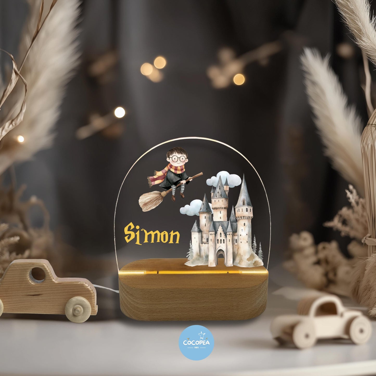 Nachtlicht Magischer Flug