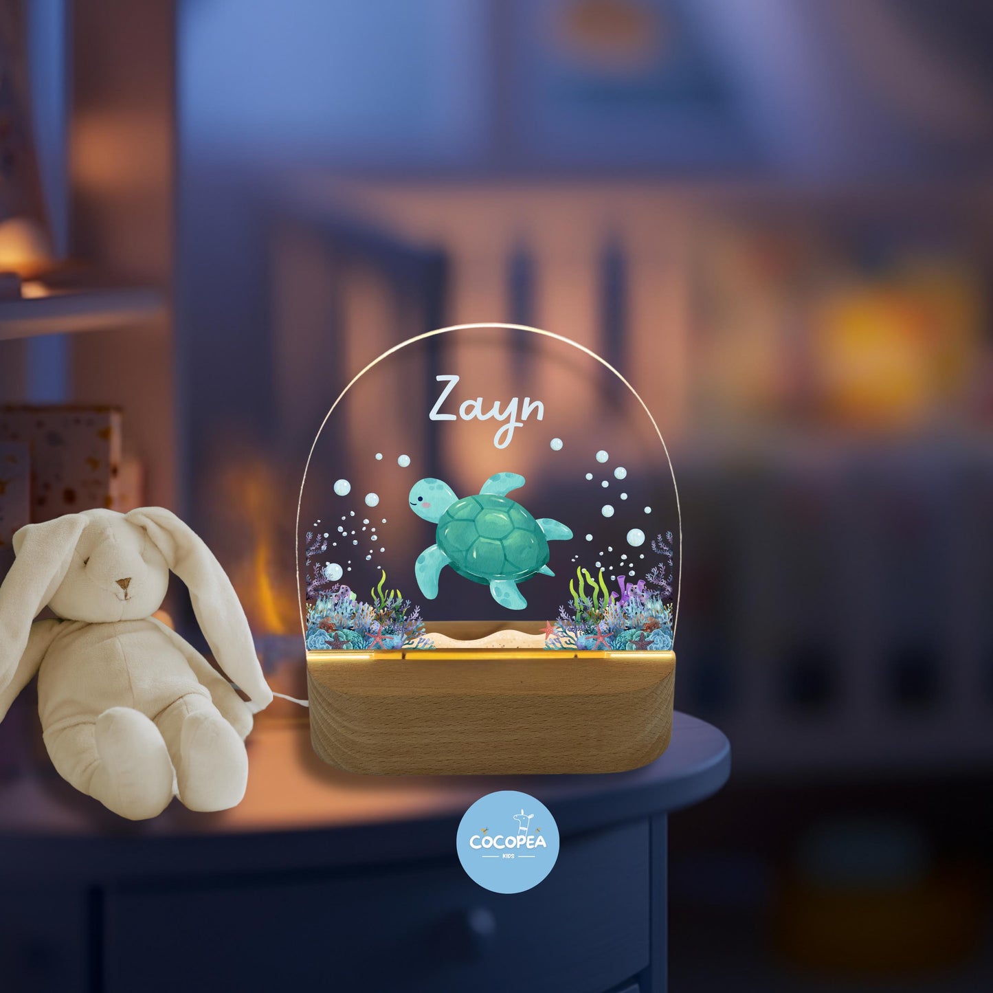 Nachtlicht Meerestraum Schildkröte