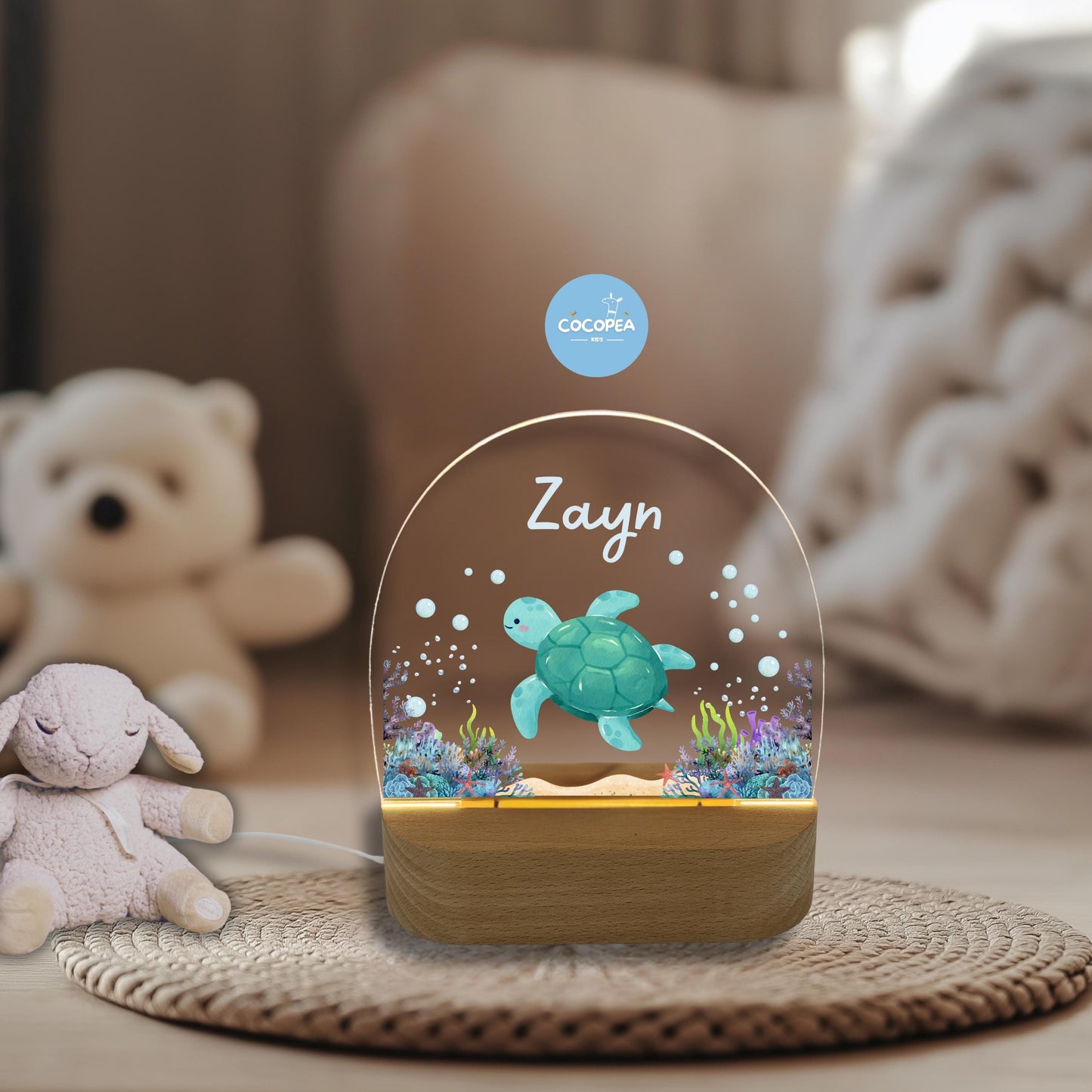 Nachtlicht Meerestraum Schildkröte