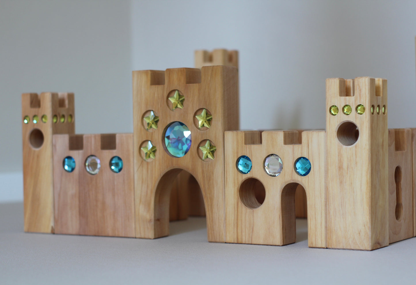 Bauspiel Kleines Märchenschloss 10 Teile