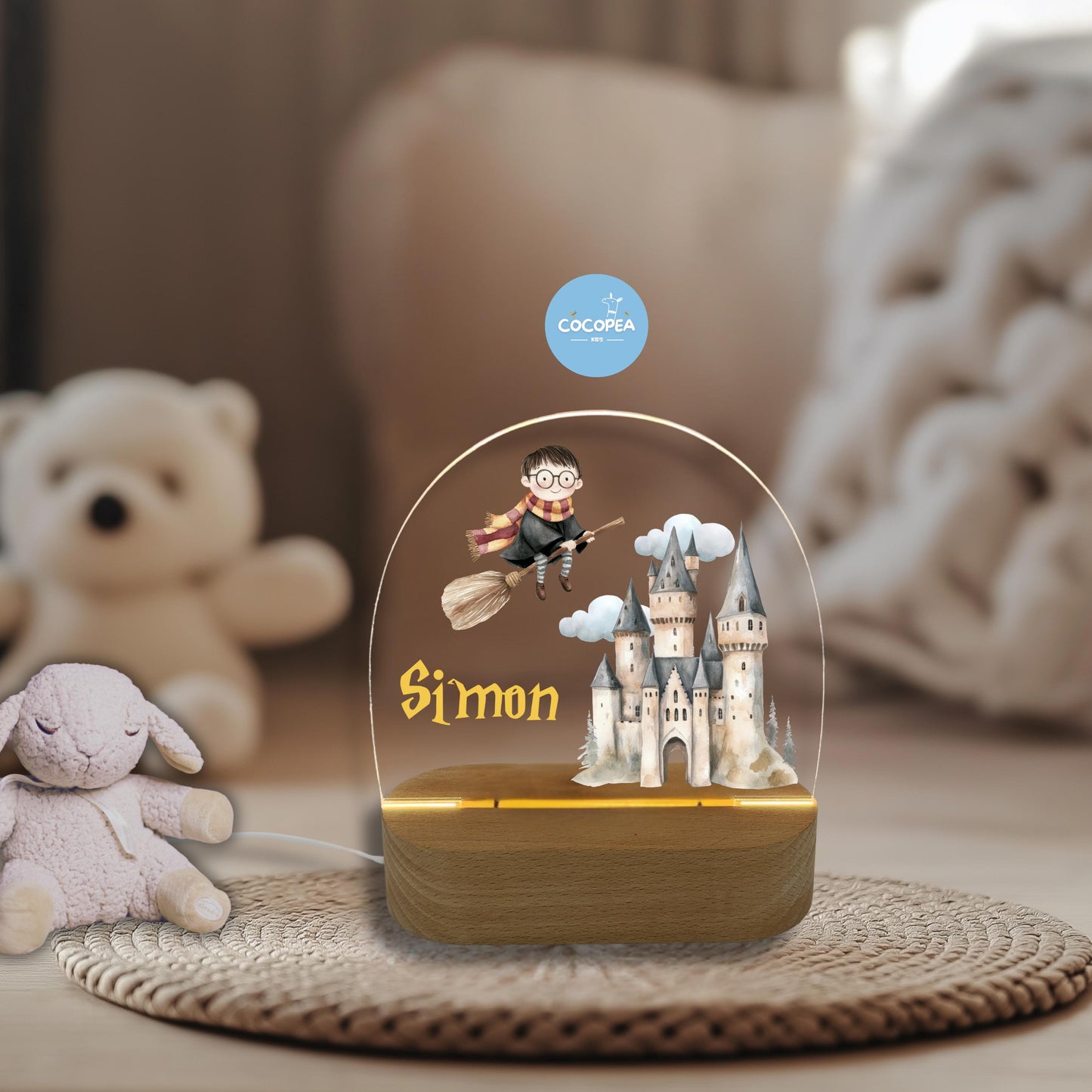 Nachtlicht Magischer Flug