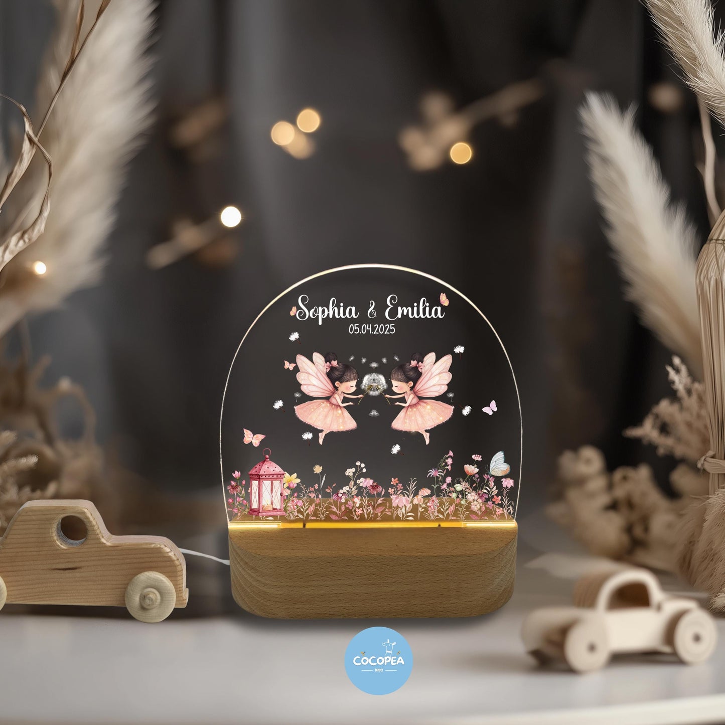 Nachtlicht Zwillinge Edition: Zauberhafte Feen