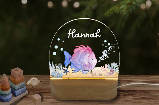 Nachtlicht Regenbogenfisch